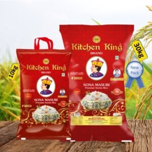 Sona Masuri Grand Old Raw Rice 30kg & 10kg