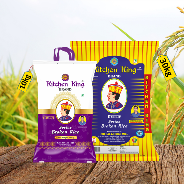 Kitchen King Sona Masuri Steam Broken Rice Kitchen King Sona Masuri Steam Broken Rice